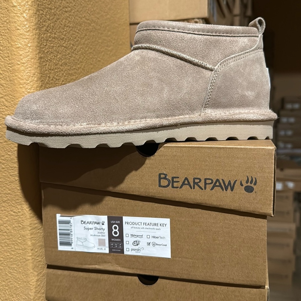 Bearpaw Super Shorty Mushroom